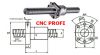 CNC Präzision Kugelumlaufspindel fi 32 mm Steigung 10 mm Preis für 1 m
