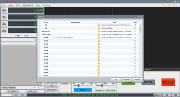 CNC control - Profi D5 Mill - for 4 axes - LAN connection with PC software