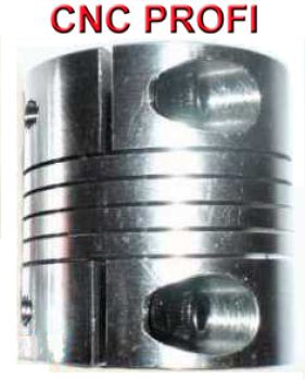 Flexible shaft coupling fi 14/12 x 30 mm