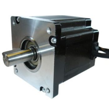 Stepper motor 28.5 Nm 7.8 A - shaft diameter 19 mm - flange 110 mm