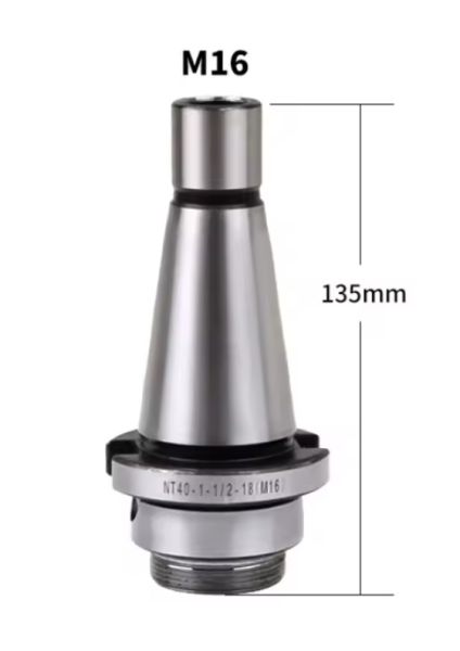 Holder for boring head and bar - ISO40 M16