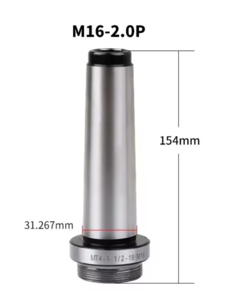 Aufnahme für Ausbohrkopf - MK4