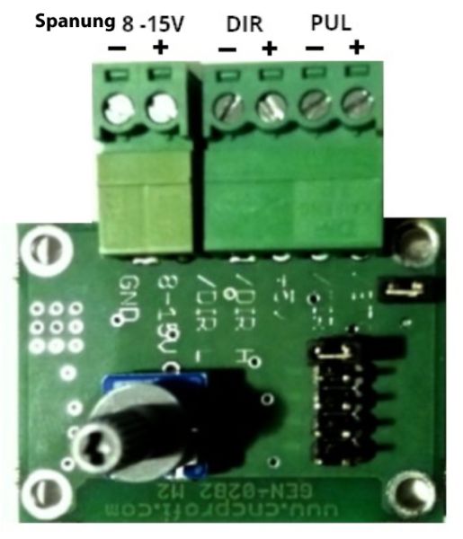 Profi-Impuls-Generator Controller-Betrieb mit Potentiometer - Profi 02