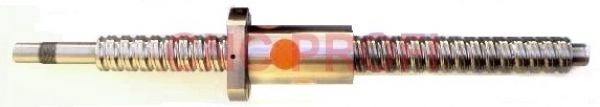 Set Kugelumlaufmutter mit CNC Präzision Kugelumlaufspindel fi 25 mm Steigung 5 mm Länge 500 mm -Vorgearbeitet