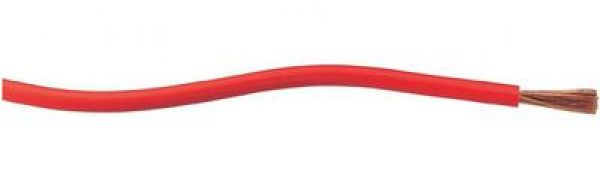 Kupfer-Kabel-Leitung 1 x 1 mm² Rot Preis für 1 m