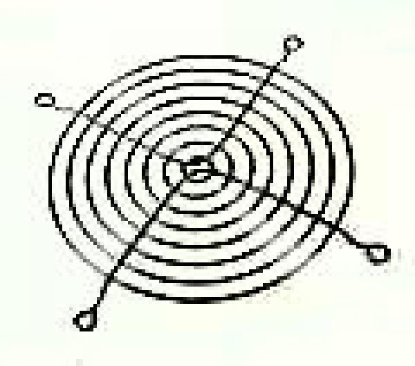 Schutzgitter für Lüfter 120x120