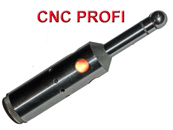 Electronic precision edge finder with LED display