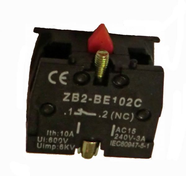 Kontaktblock für Schalter - 250 V/AC/3A- NO -Schliesser
