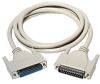 Daten-Kabel-LPT-Port für PC und Interfaceplatine