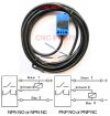 Induktiver Näherungsschalter (Sensor) - 17 x 17 x 28 mm - Schaltabstand 3 mm NPN - NO