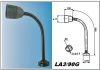 Quarz-Halogenlampe Model-LA3/80G zum Anschrauben an Gehäuse oder Arbeitsplatz 24 V 35 W  Länge ca.80 cm